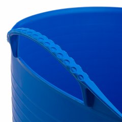 Ведро гибкое сверхпрочное, 40 л, синее, Россия, Сибртех 67508