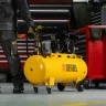 Компрессор воздушный BCV2300/100, ременный привод, 2.3 кВт, 100 литров, 440 л/мин Denzel 58111