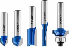 Набор фрез по дереву ЗУБР Профессионал 5 шт 28795-H5