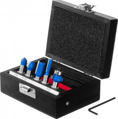 Набор фрез по дереву ЗУБР Профессионал 5 шт 28795-H5