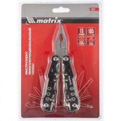 Трансформер, 13 функций, авторазжим, в чехле, 165 мм Matrix 17622