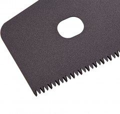 Ножовка по дереву "Piranha", 450 мм, 11-12 TPI, зуб-3D, каленый зуб, тефлоновое покрытие полотна, двухкомпонентная рукоятка Gross 24106