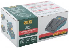 Зарядное устройство 21 В; 2,4 А; 0,4 кг ; индикатор заряда; коробка FIT 79938