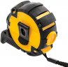 Рулетка 5м х 19мм, автоматич. фиксац., нейлон. покрытие, магнит. зацеп, двухстор. разметка Denzel 31521