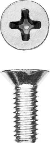 Винт ЗУБР DIN 965, M6 x 16 мм, 9 шт, кл. пр. 4.8, оцинкованный, 303116-06-016