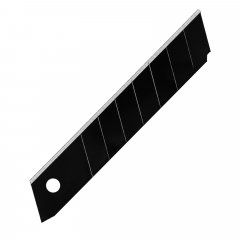 Лезвия, 18 мм, сталь SK5, black, 10 шт Matrix