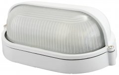 Влагозащищенный светильник СВЕТОЗАР SV-57211-W 60Вт, белый, уличный