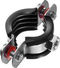 Трубный хомут с гайкой ЗУБР 3/4", 9 штук, оцинкованный 37850-25-29