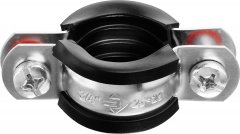 Трубный хомут с гайкой ЗУБР 3/4", 9 штук, оцинкованный 37850-25-29