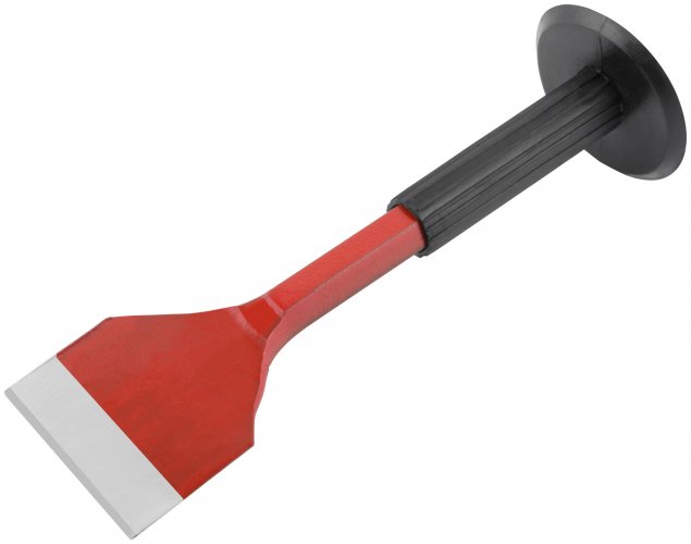 Зубило широкое с резиновым протектором 250х16х65 мм КУРС 46708