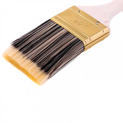 Кисть плоская Golden 2.5", искусственная щетина, деревянная ручка Mtx 83224