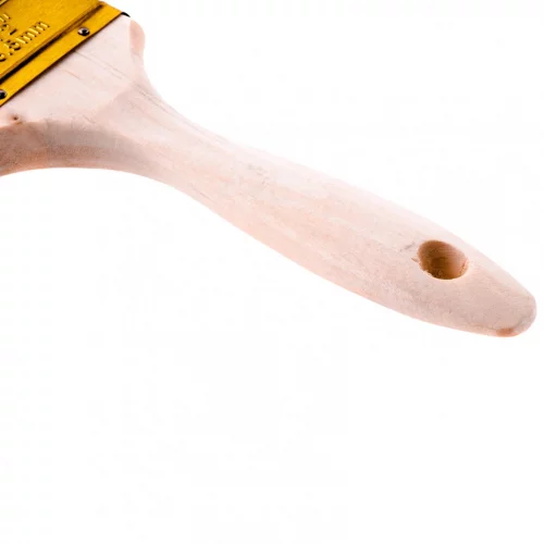 Кисть плоская Golden 2.5", искусственная щетина, деревянная ручка Mtx 83224