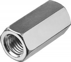 Переходная гайка ЗУБР DIN 6334, M12, 5 кг, (примерно 89 шт.) оцинкованная, 303750-12