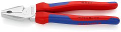 Плоскогубцы комбинированные особой мощности хромированные 225 мм, KNIPEX, ( KN-0205225 )