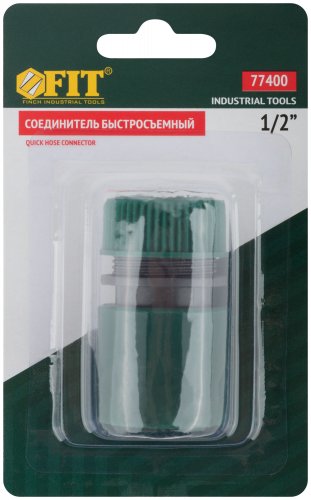 Соединитель пластиковый 1/2" FIT 77400
