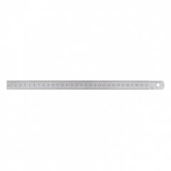 Линейка измерительная, 300 мм, металлическая Россия 30561