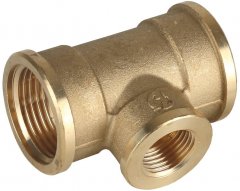 Переходной тройник GENERAL FITTINGS гайка-гайка-гайка 1"-1/2"-1" 51061-1-1/2-1
