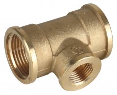 Переходной тройник GENERAL FITTINGS гайка-гайка-гайка 1"-1/2"-1" 51061-1-1/2-1