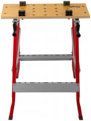 Верстак складной, рабочая высота 760 мм, ширина изделия до 235 мм FIT 65472