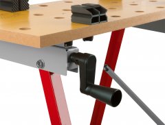 Верстак складной, рабочая высота 760 мм, ширина изделия до 235 мм FIT 65472