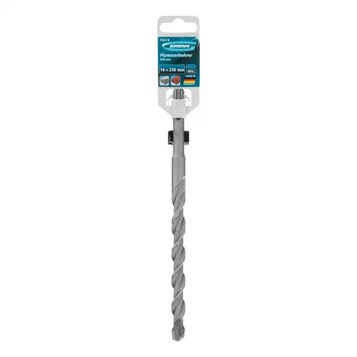 Бур по бетону Pro, 14 х 210 мм, SDS Plus Gross 70674