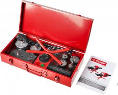 Сварочный аппарат для полипропиленовых труб, 800Вт, 50-300С, насадки 20, 25, 32, 40 , 50, 63мм, металлический кейс, 220В ЗУБР МАСТЕР АСТ-800