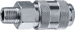 Переходник ЗУБР Профессионал 1/4"M - рапид муфта 64911-1/4