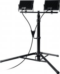 Светодиодные прожекторы на штативе ЗУБР Профессионал пск 50x2, 2x50 Вт 57145-2-50