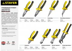 Комбинированные плоскогубцы 140мм STAYER MASTER HERCULES 2203-1-14_z01