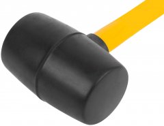Киянка резиновая, фиберглассовая ручка 60 мм ( 450 гр ) FIT 45493