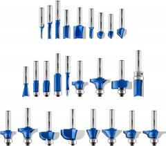 Набор фрез по дереву ЗУБР Профессионал 26 шт 28796-H26