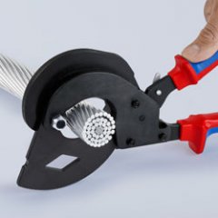 Ножницы для резки ACSR проводника 340 мм, KNIPEX, ( KN-9532340SR )