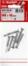Винт ЗУБР DIN 965, M6 x 40 мм, 6 шт, кл. пр. 4.8, оцинкованный, 303116-06-040