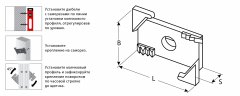 Система крепления штукатурных маяков ЗУБР Винт-100 100 шт 30955-100