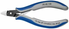 Прецизионные кусачки боковые для электроники вороненые 125 мм, KNIPEX, ( KN-7942125 )