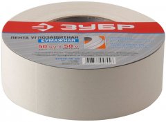 Бумажная углозащитная лента ЗУБР 50 мм х 50 м 12470-50-50