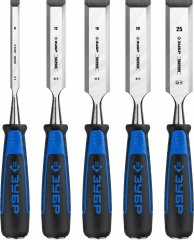 Набор стамесок-долот ЗУБР Ударник 5 шт 18097-H5