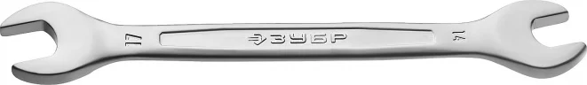 Рожковый гаечный ключ 14 x 17 мм ЗУБР 27010-14-17_z01