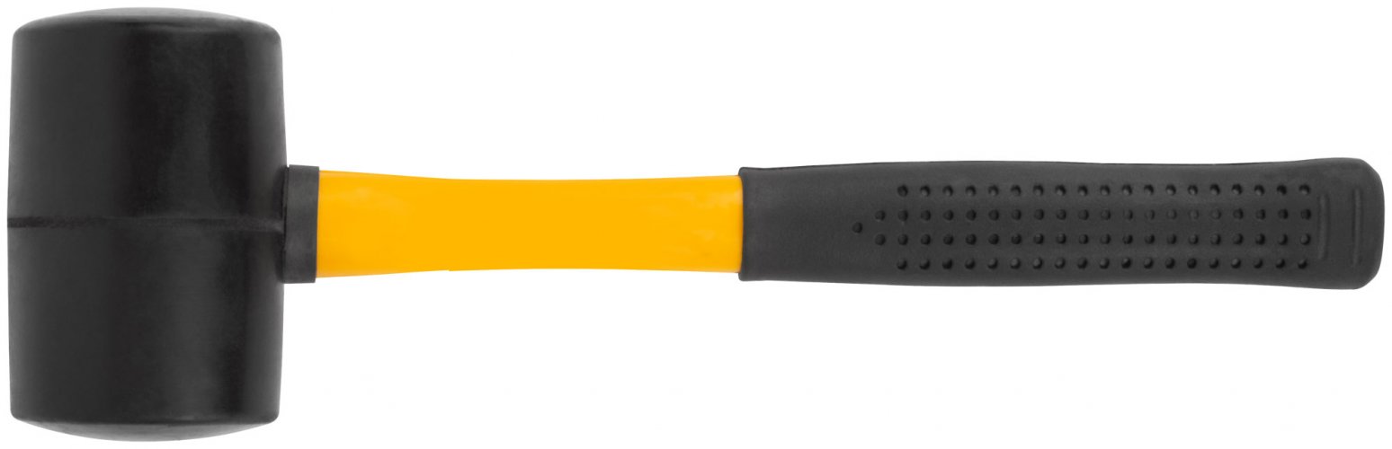 Киянка резиновая, фиберглассовая ручка 65 мм ( 680 гр ) FIT 45494