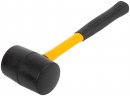 Киянка резиновая, фиберглассовая ручка 65 мм ( 680 гр ) FIT 45494
