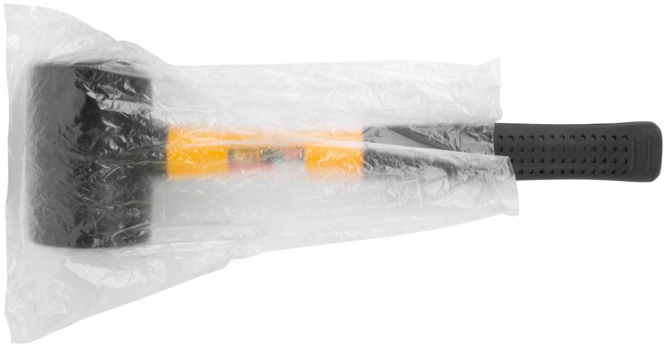 Киянка резиновая, фиберглассовая ручка 65 мм ( 680 гр ) FIT 45494