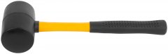 Киянка резиновая, фиберглассовая ручка 65 мм ( 680 гр ) FIT 45494