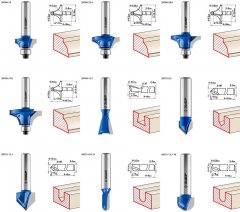 Набор фрез по дереву ЗУБР Профессионал 30 шт 28796-H30