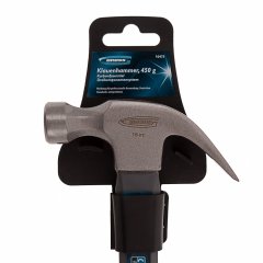 Молоток-гвоздодер, 450 г, фибергласовая трехкомпонентная рукоятка Gross 10475