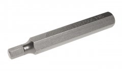 Бита HEX H6х75мм 10мм 6-ти гранная удлиненная S2 JTC-1357506
