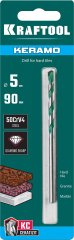 Сверло по керамограниту KRAFTOOL Keramo 5x90 мм 29175-090-5