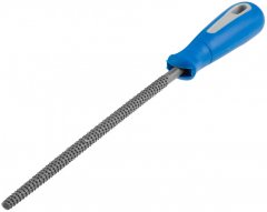 Круглый рашпиль, двухкомпонентная рукоятка, №2, 200мм ЗУБР "ЭКСПЕРТ" 16645-20-2