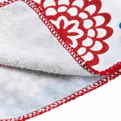 Салфетка из микрофибры универсальная, 300 х 300 мм, с цветами, Home Palisad 923435