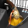 Компрессор воздушный BCV2200/100V, ременный привод , 2.3 кВт, 100 литров, 440 л/мин Denzel 58112