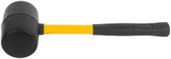 Киянка резиновая, фиберглассовая ручка 80 мм ( 900 гр ) FIT 45495